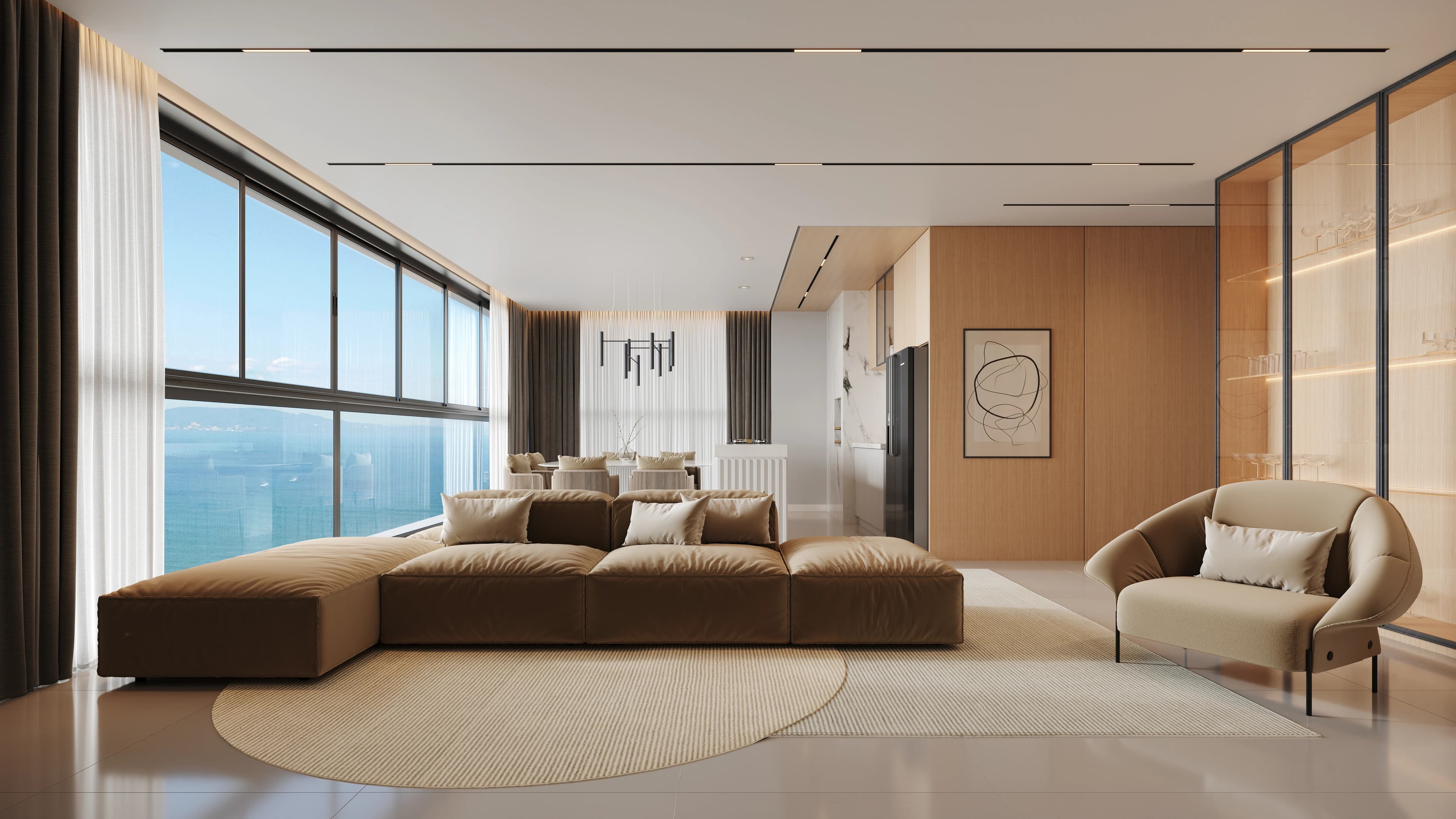 Living - 6 ao 49 andar