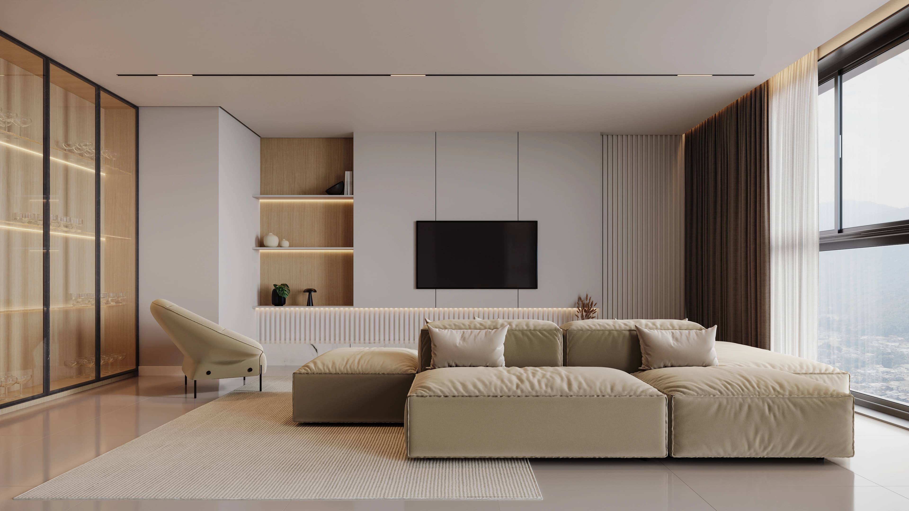 Living - 6 ao 49 andar